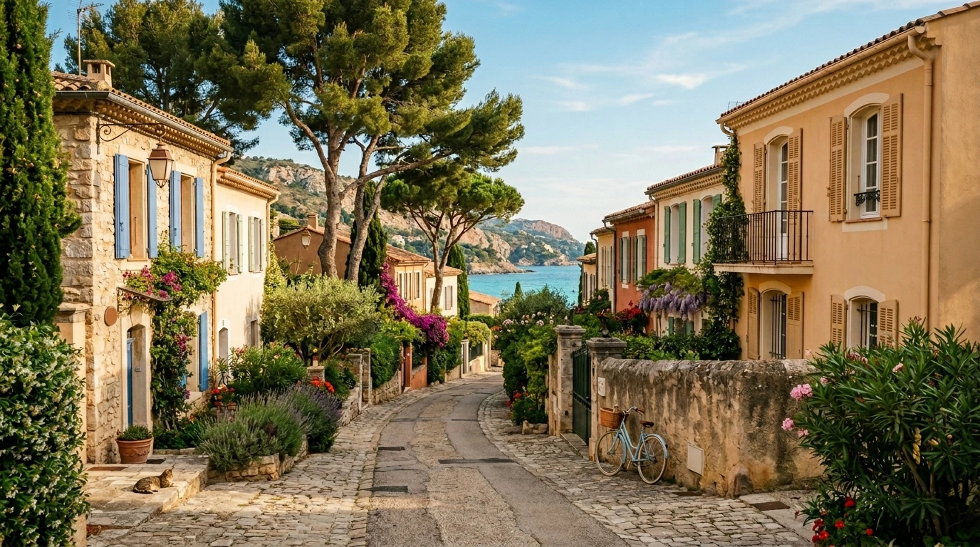 Les quartiers résidentiels de Saint-Raphaël