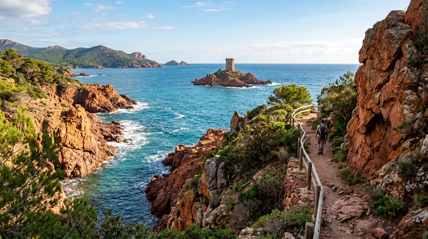 Le Sentier du Littoral au Cap Dramont