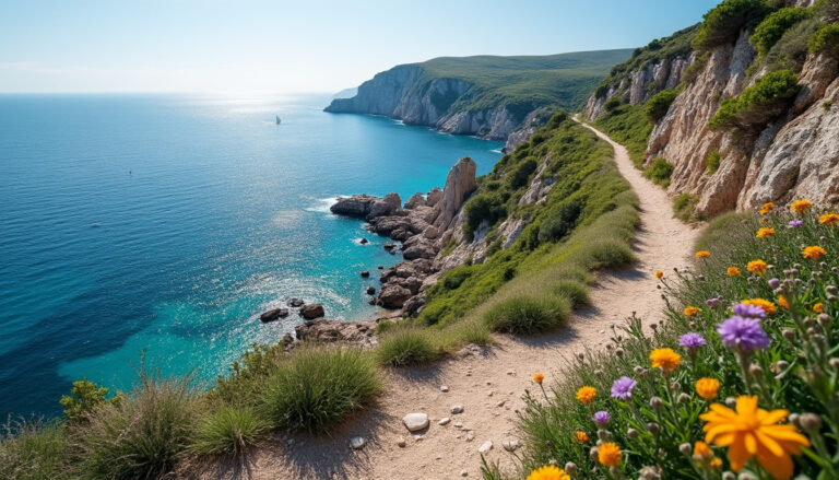 Le sentier du littoral : étapes et points de vue