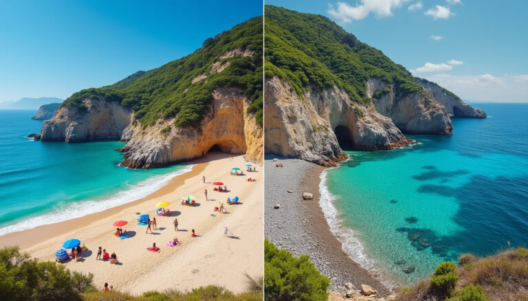 Plages familiales vs criques sauvages : le guide