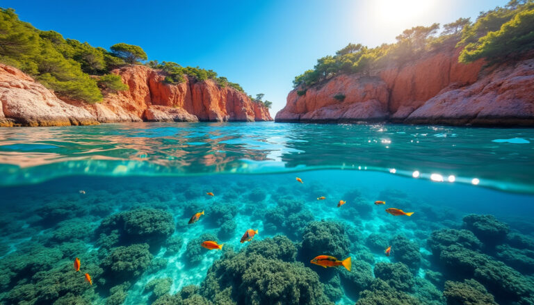 Spots de plongée et snorkeling de l&rsquo;Estérel