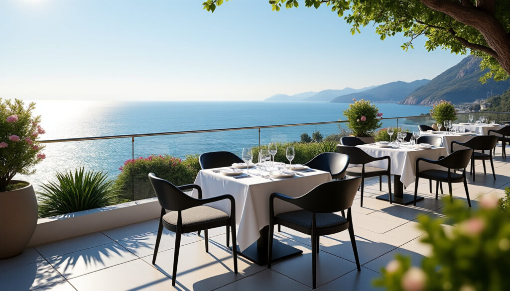 découvrez notre sélection exclusive de tables avec vue sur la mer pour des repas inoubliables face à un paysage magnifique.