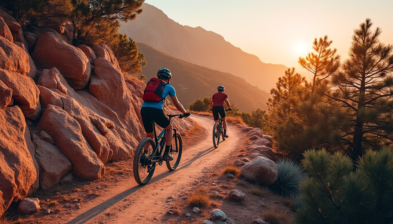 découvrez les meilleures aventures de vtt et de trail dans le massif rouge, un terrain idéal pour les passionnés de sports outdoor et de nature.
