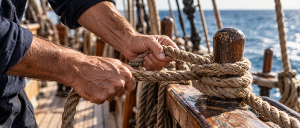 Illustration de détail sur le sujet : Le Nao Santa Maria pose sa voile à Saint-Raphaël pour une escale exceptionnelle