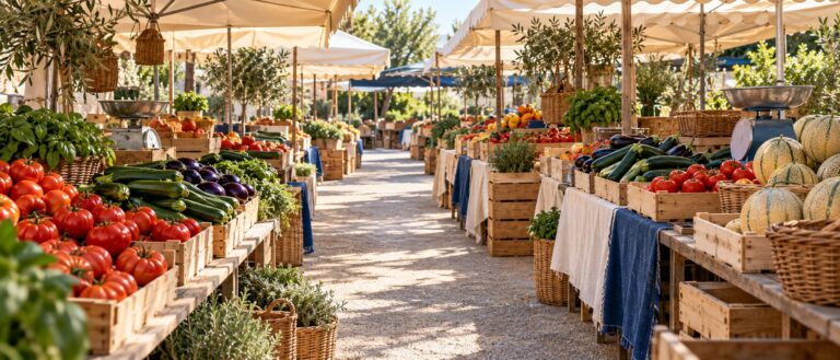 À la découverte du marché pittoresque des Issambres : saveurs et traditions au cœur de la Côte d&rsquo;Azur